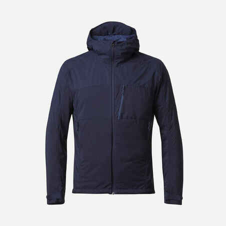 Modra moška pohodniška softshell jakna MT900