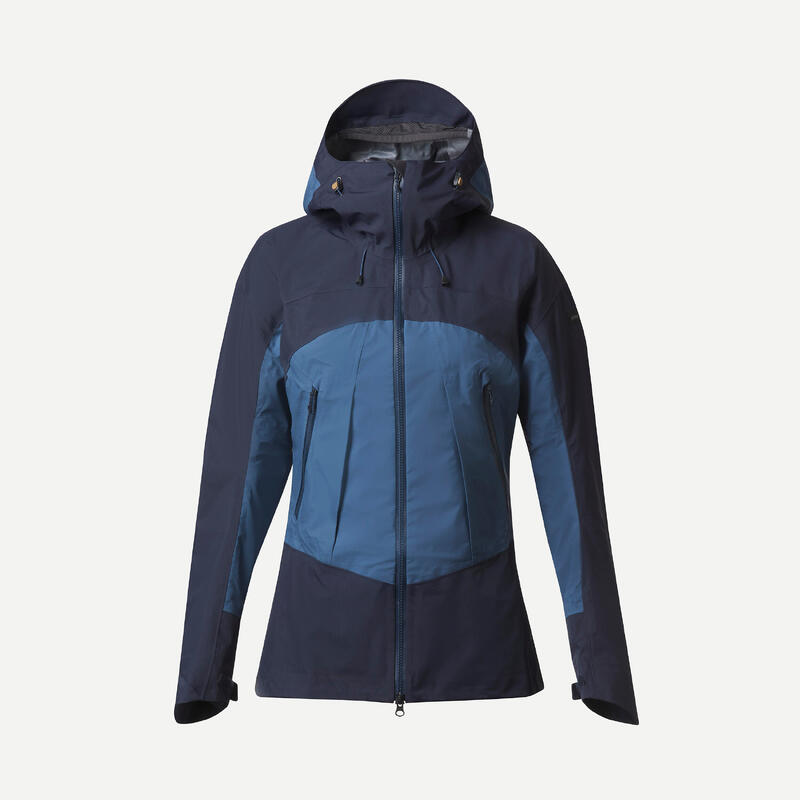 Giacca trekking donna MT500 azzurra