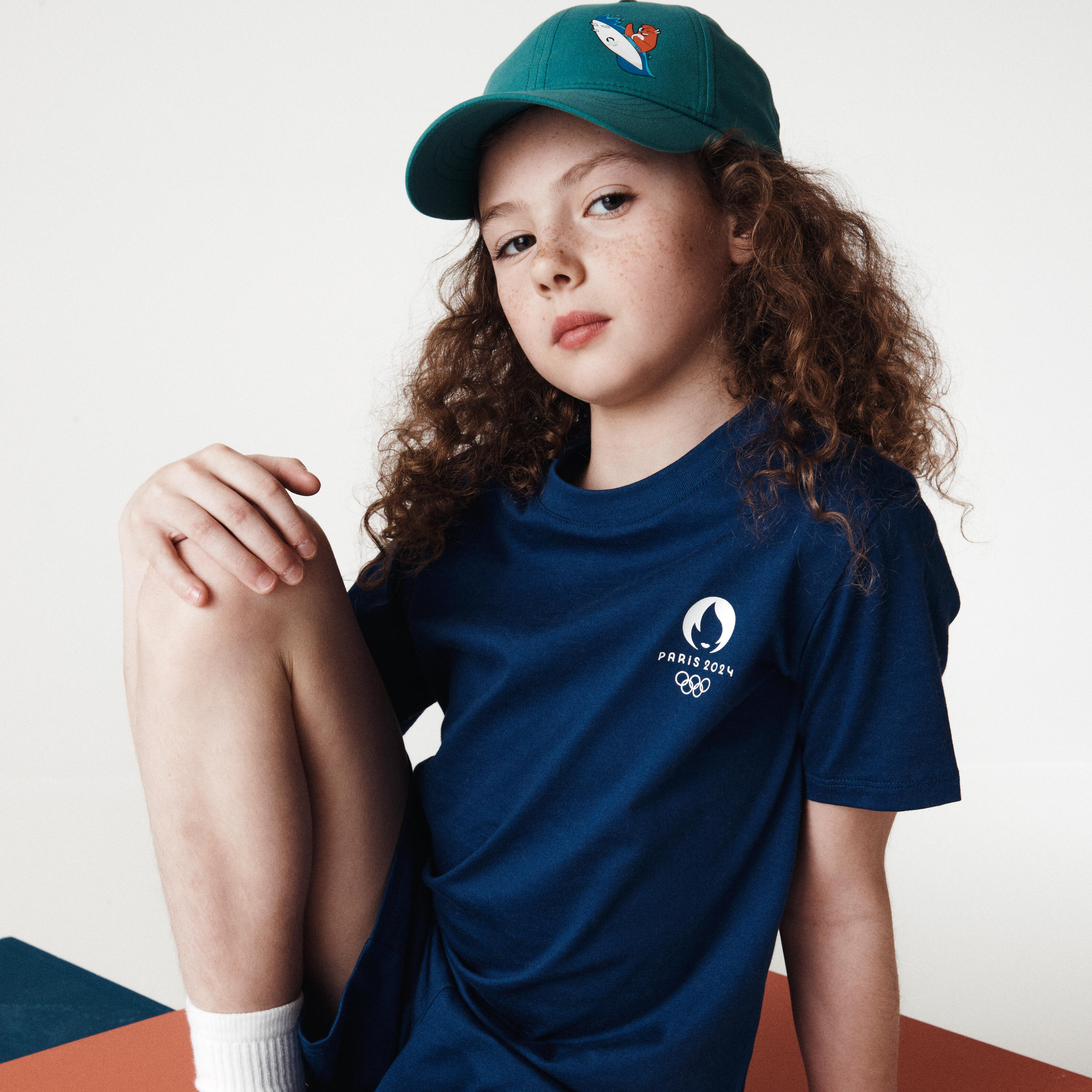 Mascotte Paris 2024 - T-shirt Les Mascottes De Paris 2024 Enfant - Bleu - Maillot Manches Courtes - Jeux Olympiques Paris 2024 - Bleu - 10 À 12 Ans - Decathlon