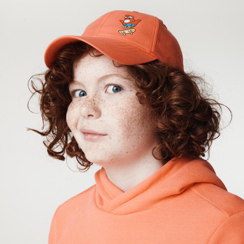 Casquette Les Mascottes de Paris 2024 Enfant Corail