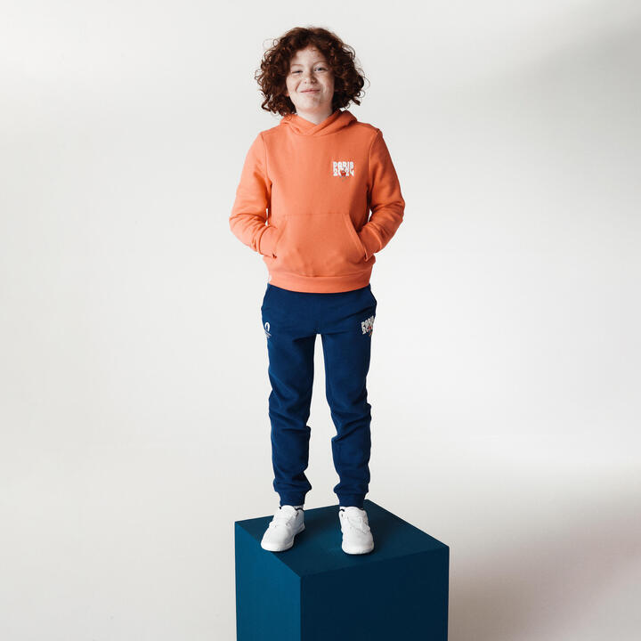 Sweat Les Mascottes de Paris 2025 Enfant Corail MASCOTTE PARIS 2025