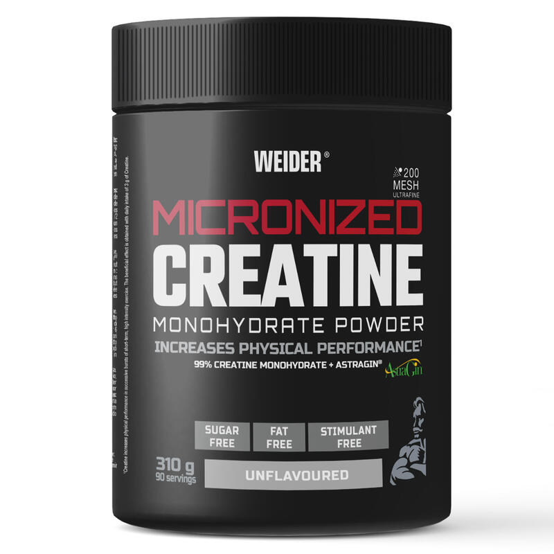 Kreatin Monohydrat mikronisiert 310 g - 200 Mesh 