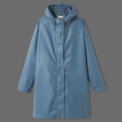 Unisex Waterproof City Cycling Parka - Blue