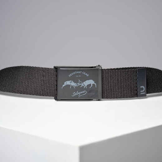 
      BELT 100 CERF BLACK
  