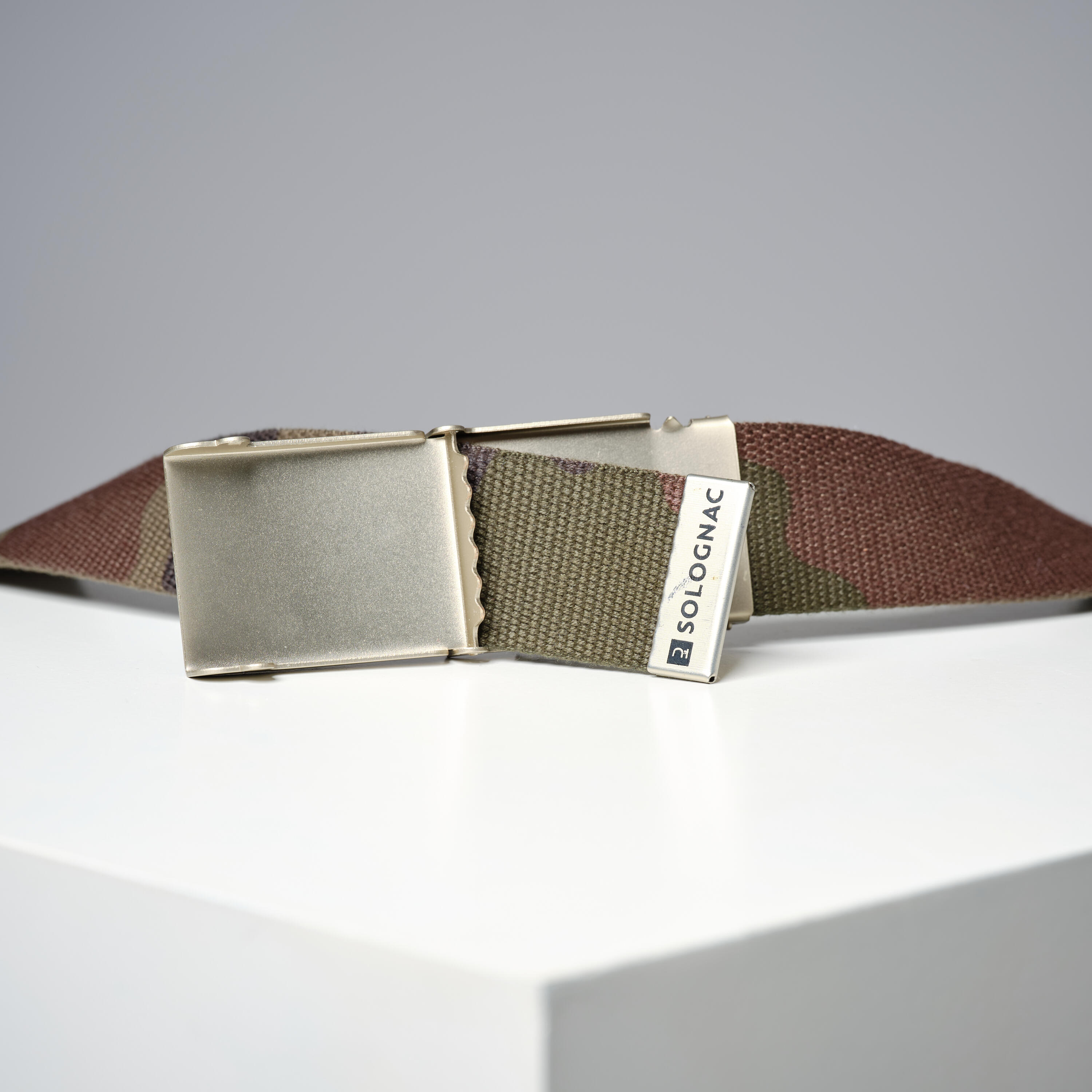 BELT 100 CAMOUFLAGE GREEN 2/4