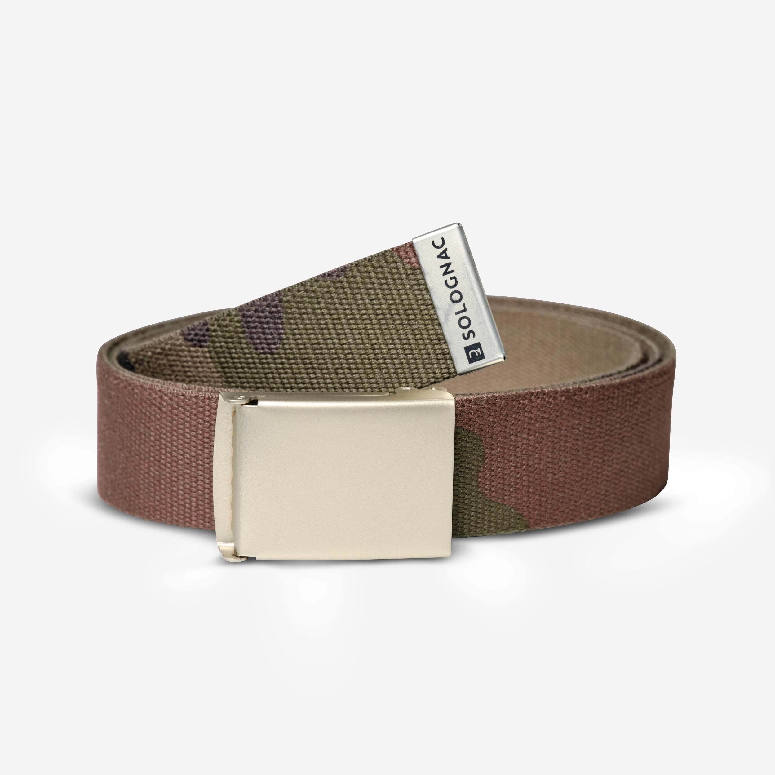 BELT 100 CAMOUFLAGE GREEN 1/4