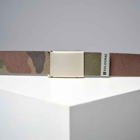 BELT 100 CAMOUFLAGE GREEN