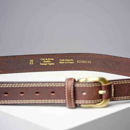 Leather Belt - Brown