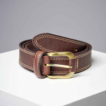 Leather Belt - Brown