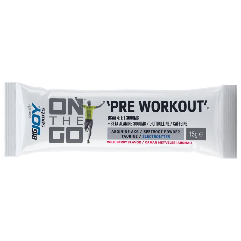 On The Go Pre-Workout 15G
