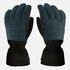 ADULT SKI GLOVES 500 GREEN AND BLACK