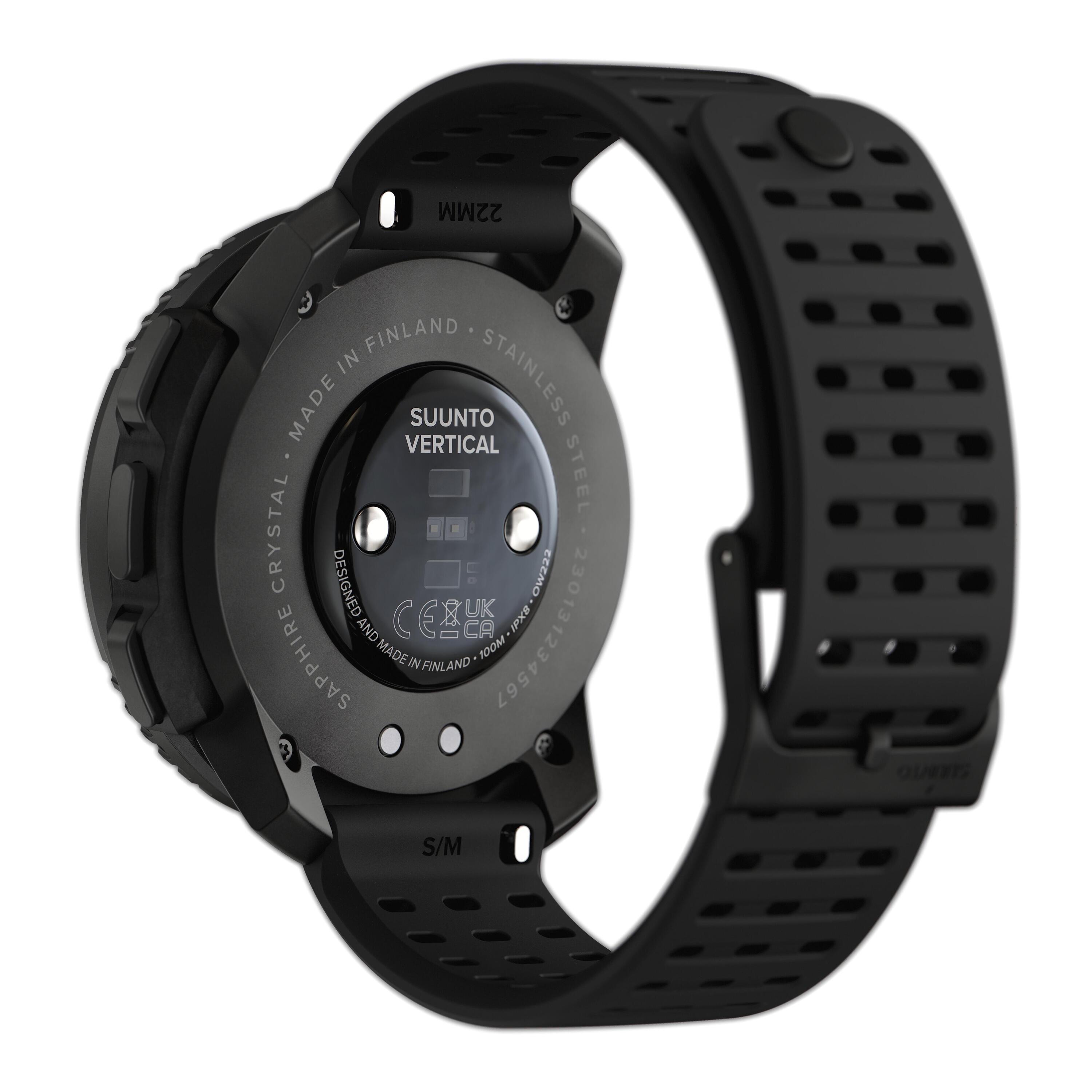 Montre GPS multisport cardio  SUUNTO VERTICAL ALL BLACK 4/8
