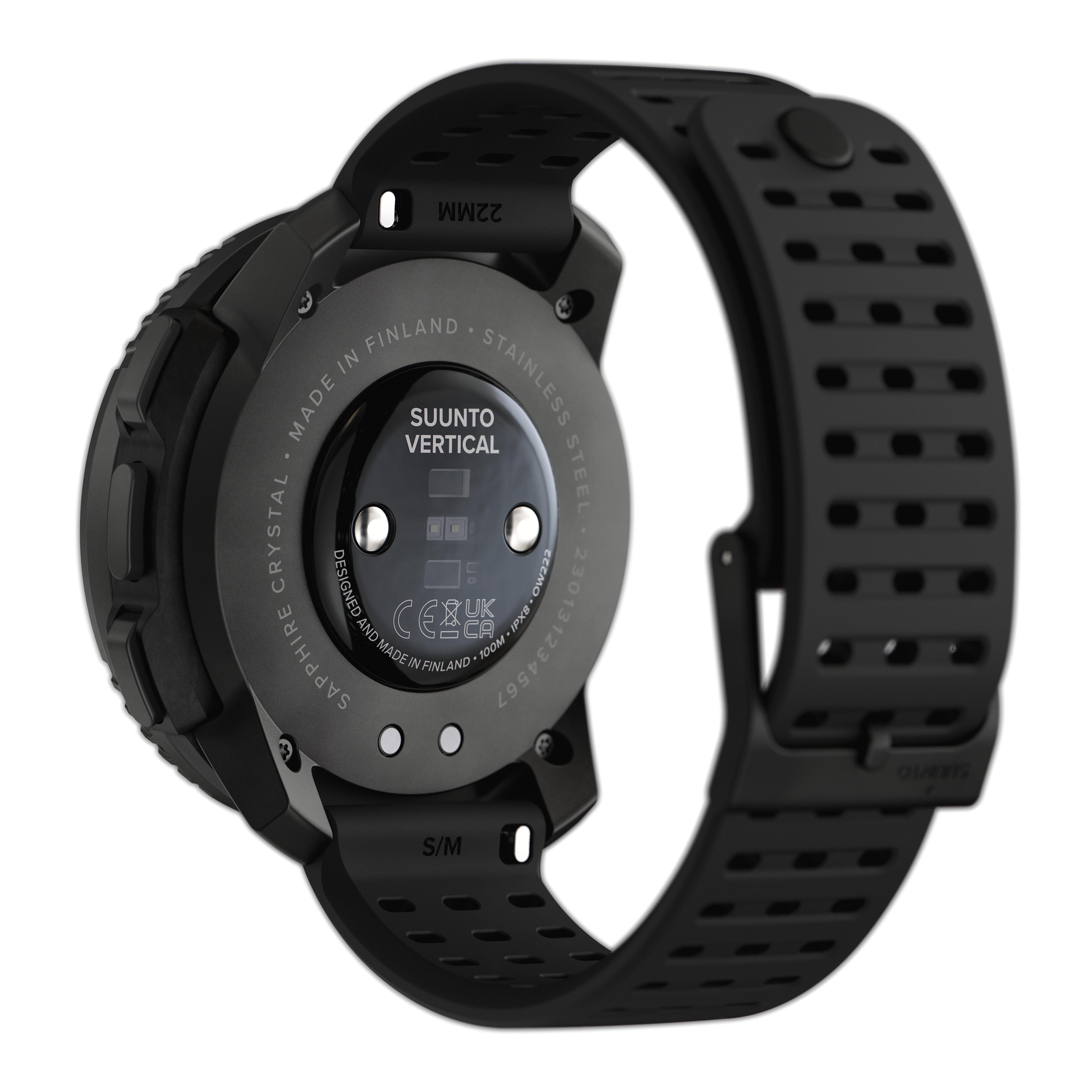 SUUNTO VERTICAL ALL BLACK multisport GPS cardio watch