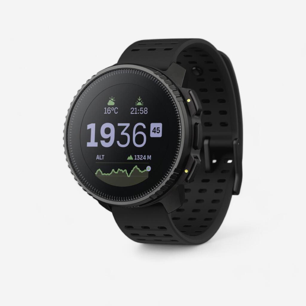 GPS-Multisportuhr Pulsuhr - Suunto Vertical All Black 