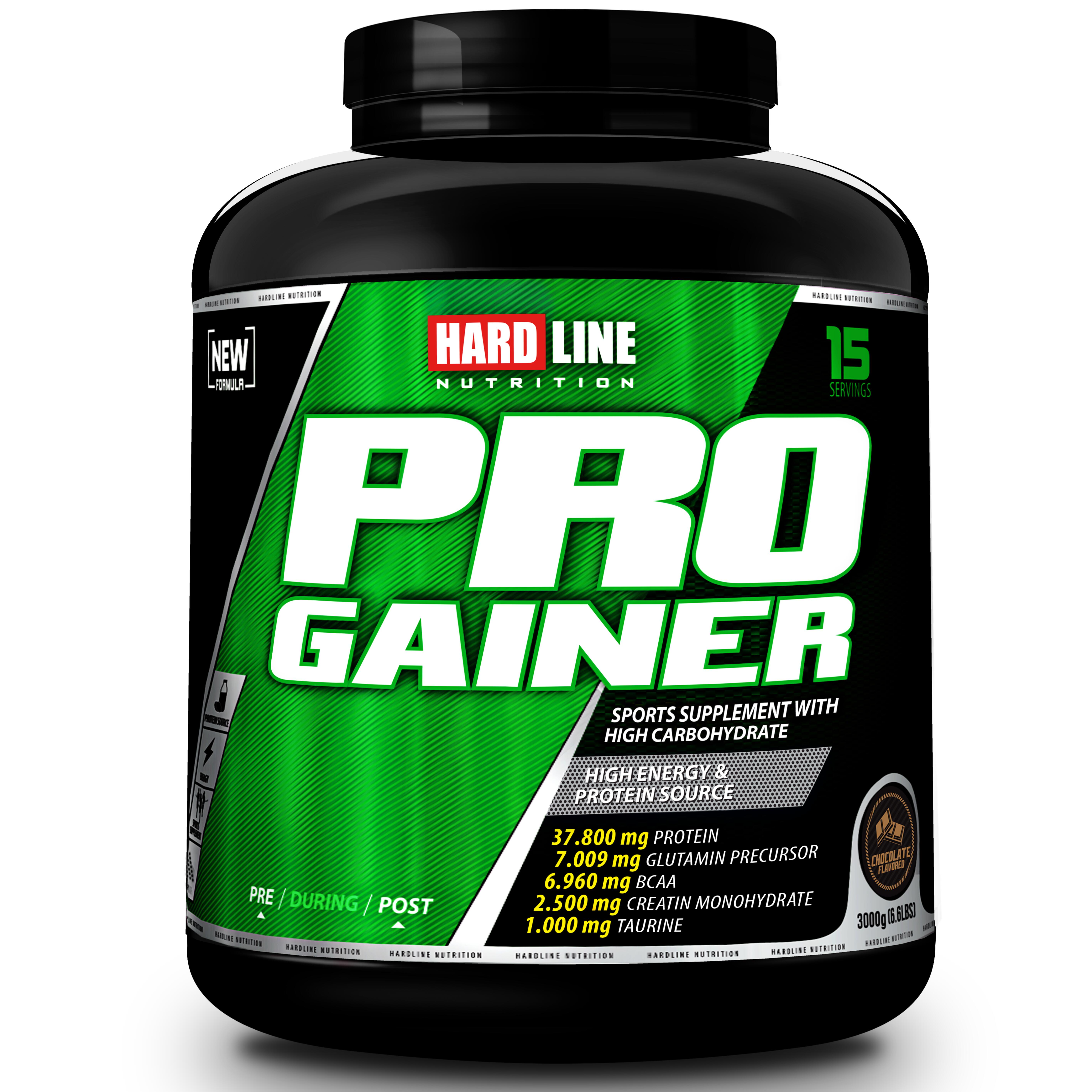 HARDLINE NUTRITION Hardline Pro Gainer Karbonhidrat Tozu - Çikolata - 3Kg-5Kg