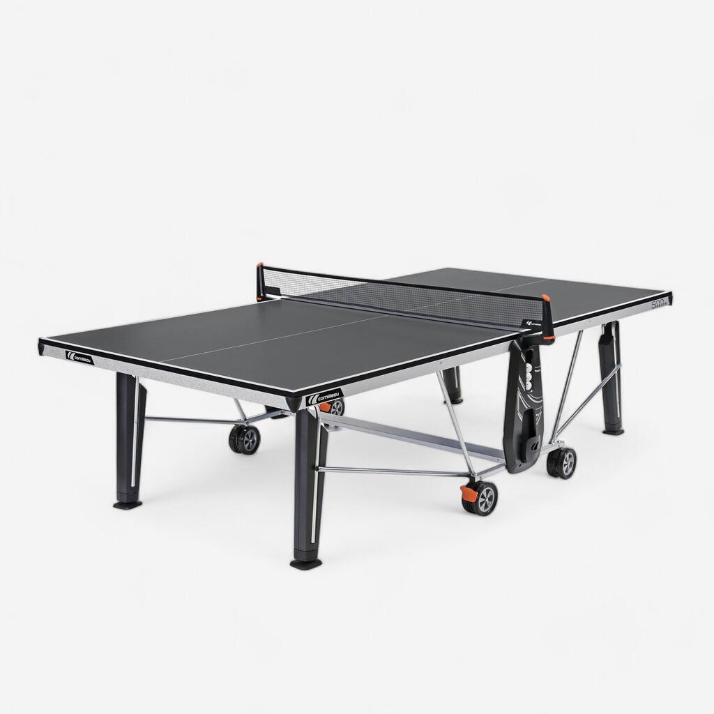Siva notranja miza za namizni tenis 500