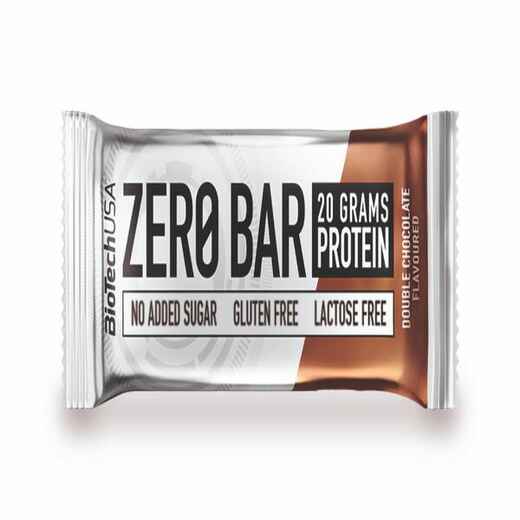 
      Zero Bar 50g double chocolate
  