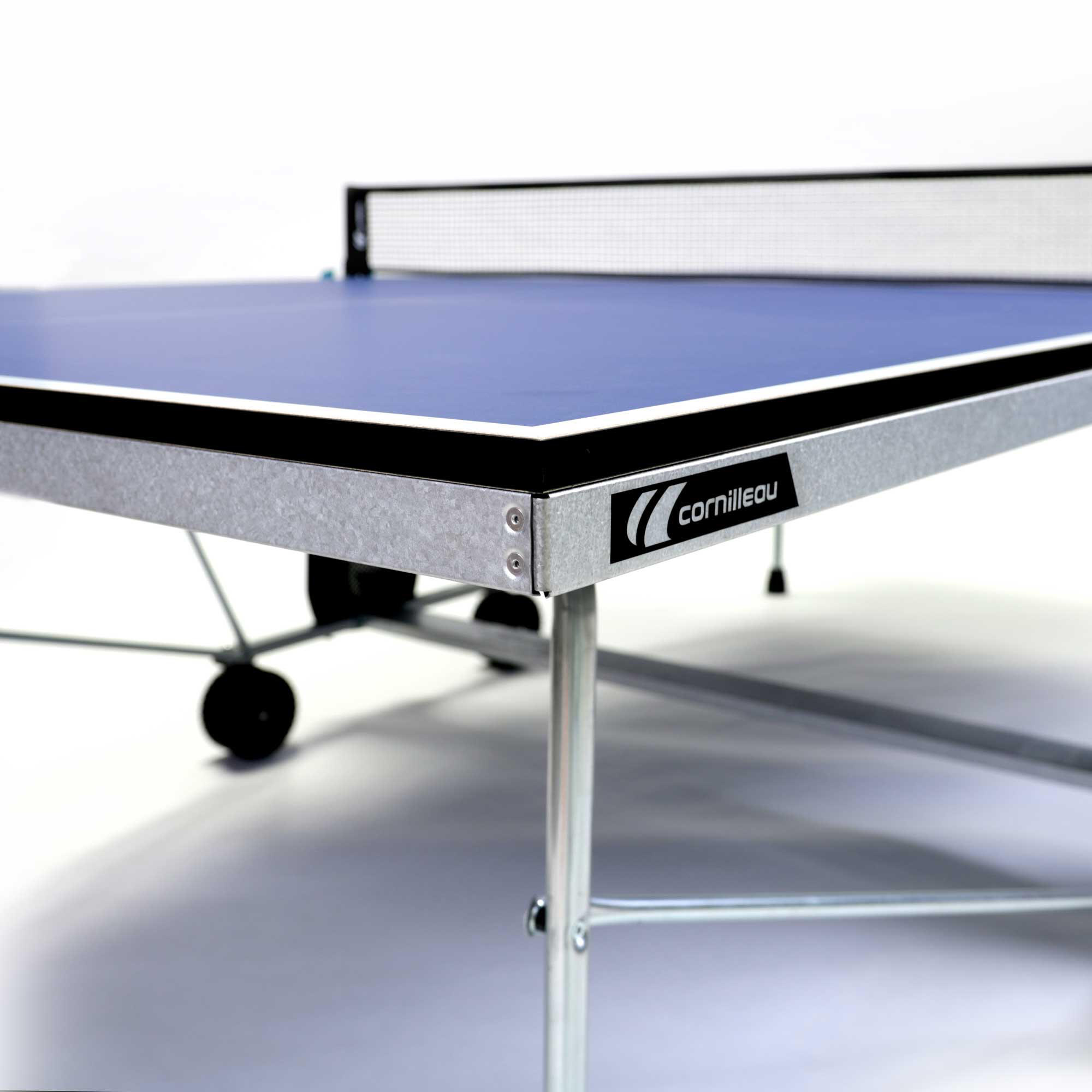 Table Tennis Table 100 Indoor - Blue 4/14