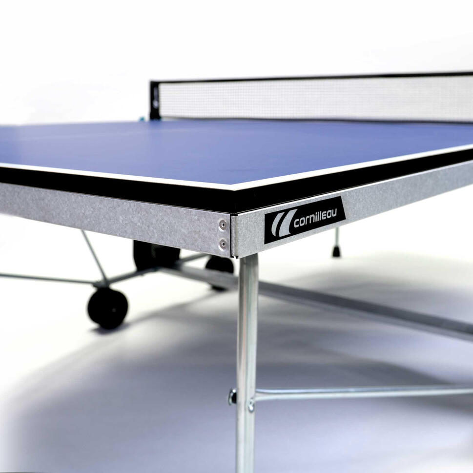 TABLE DE TENNIS TABLE CORNILLEAU 100 INDOOR BLEU CORNILLEAU Decathlon
