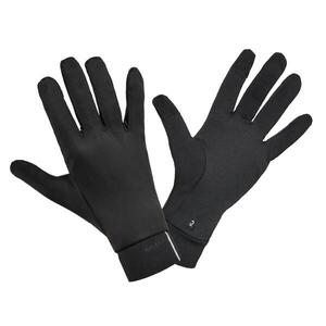 Guantes de running táctiles adulto - KIPRUN WARM + 500 v2 negro