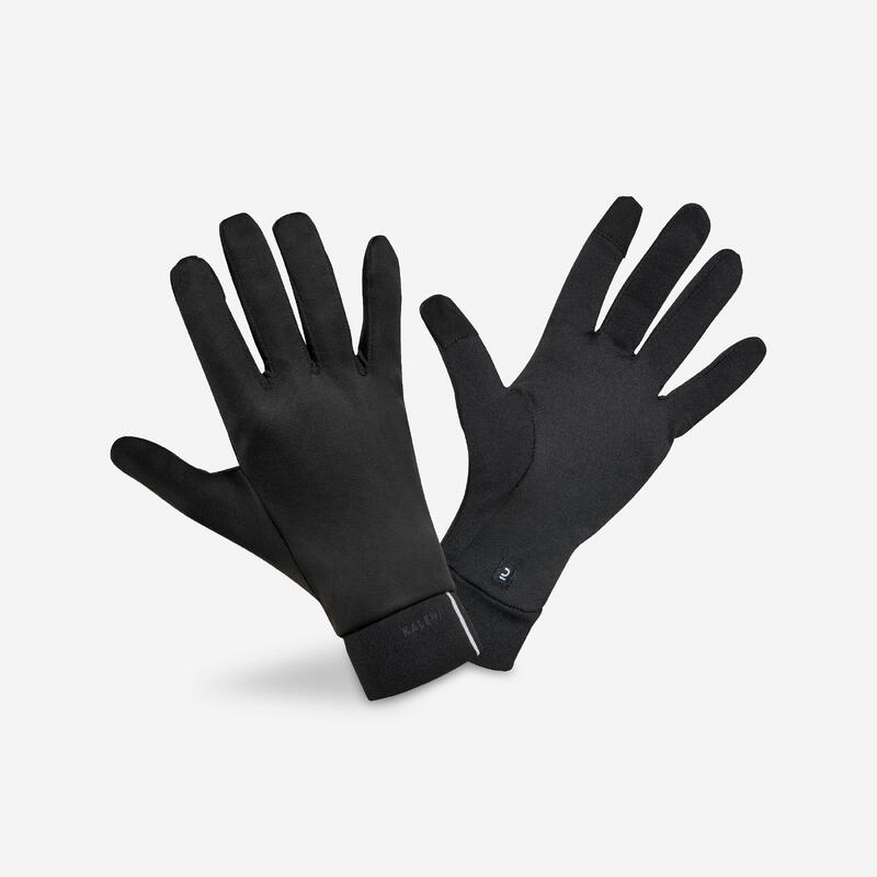 Běžecké dotykové rukavice 500 černé V2 