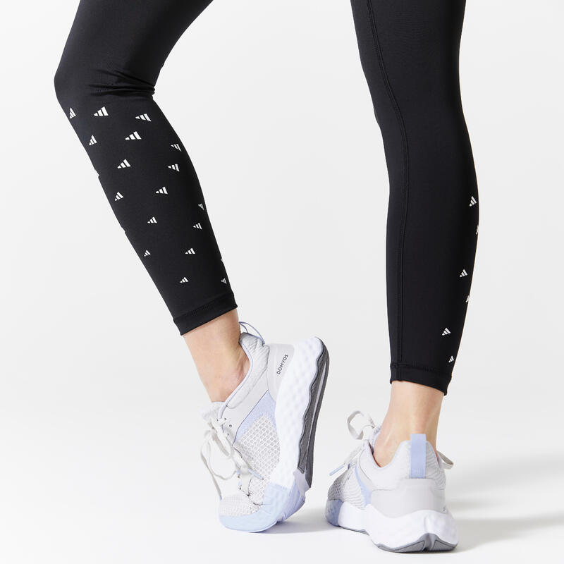 Legging voor cardiofitness dames Brand Love zwart