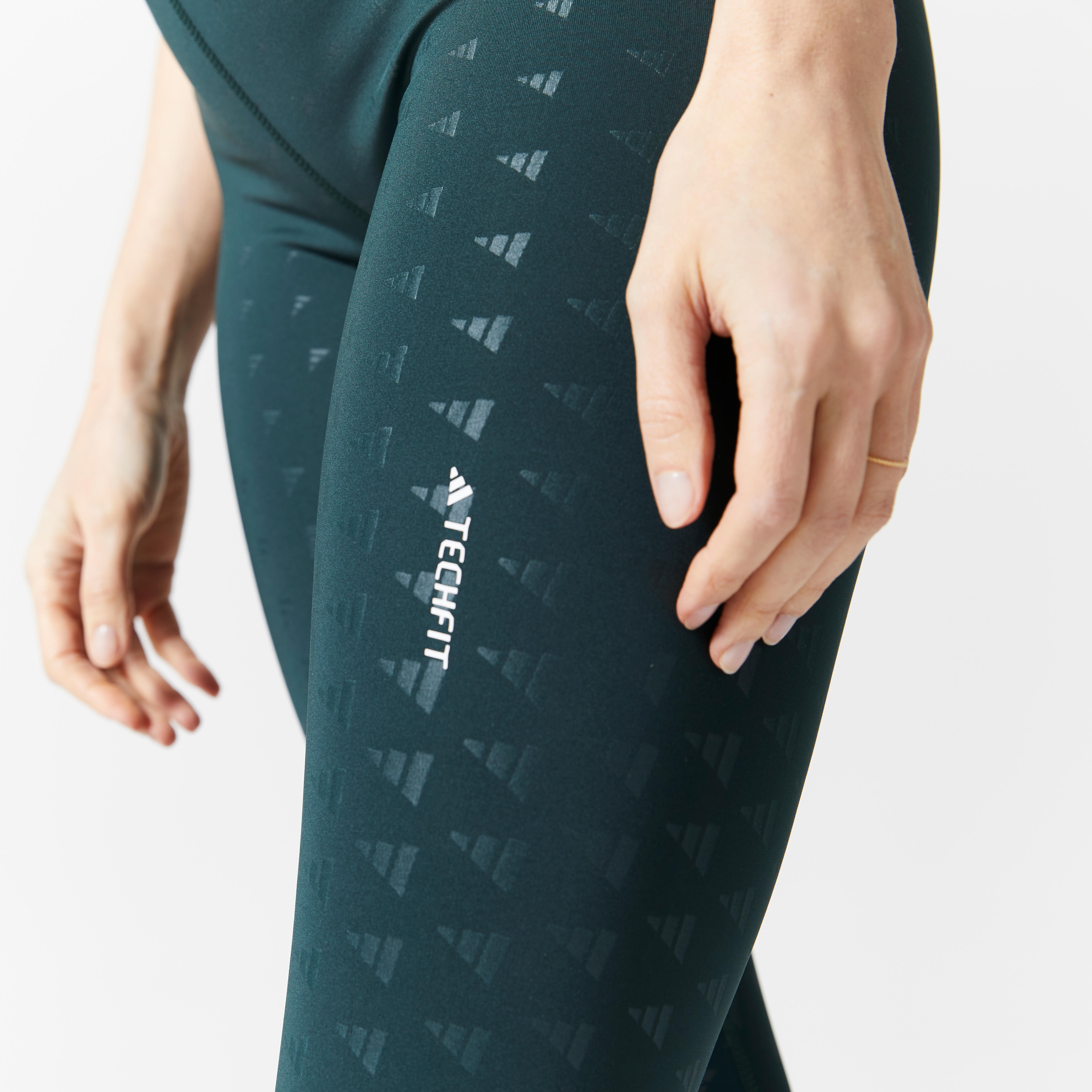 BRAND LOVE FITNESS CARDIO LEGGINGS ADIDAS WOMEN GREEN ADIDAS Decathlon