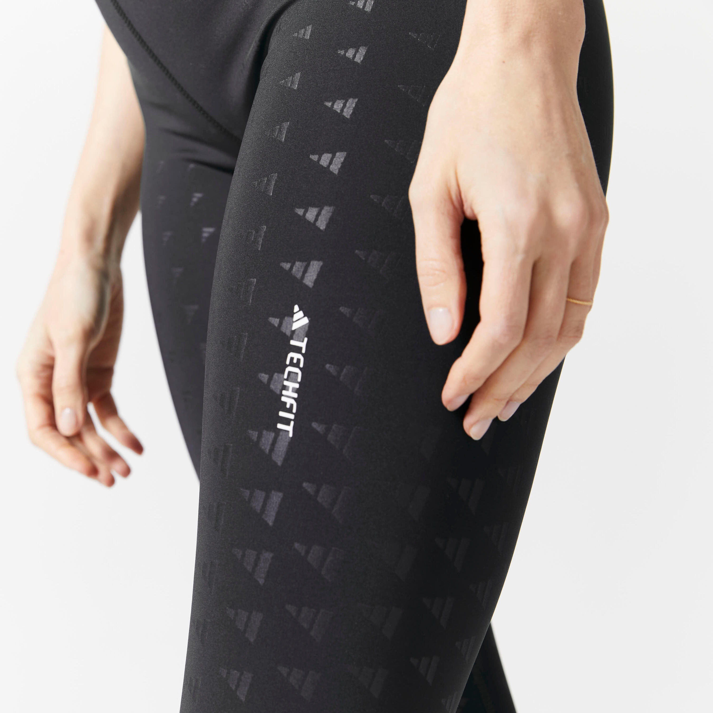 LEGGING BRAND LOVE DE FITNESS CARDIO ADIDAS FEMME NOIR 4/12