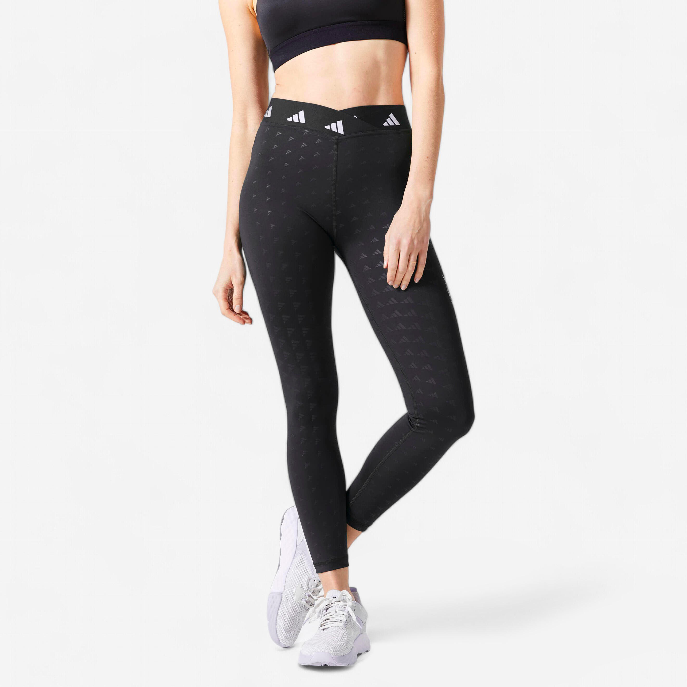 ADIDAS Leggings donna ADIDAS Brand Love traspirante neri