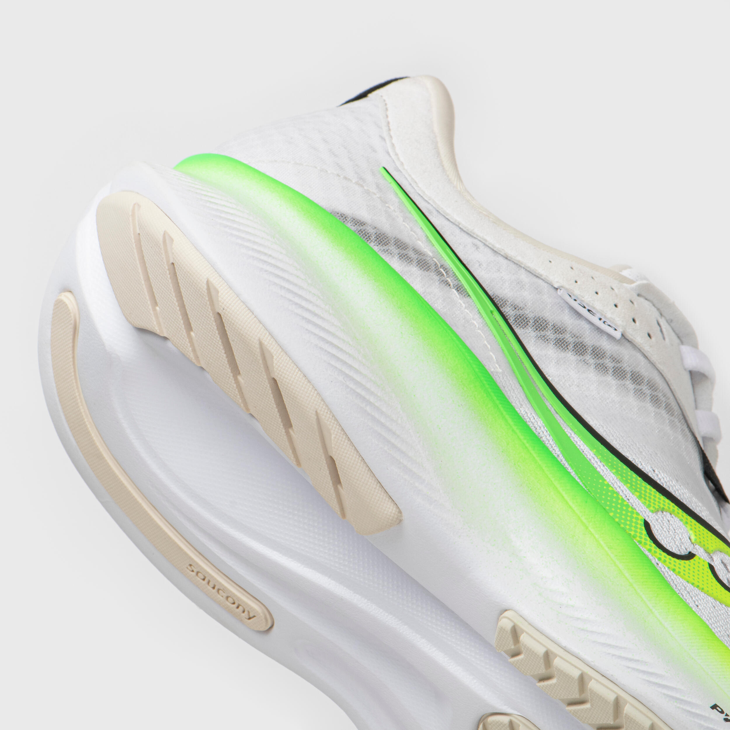 Chaussures running Homme - Saucony Ride 16 blanche verte AW23 8/8