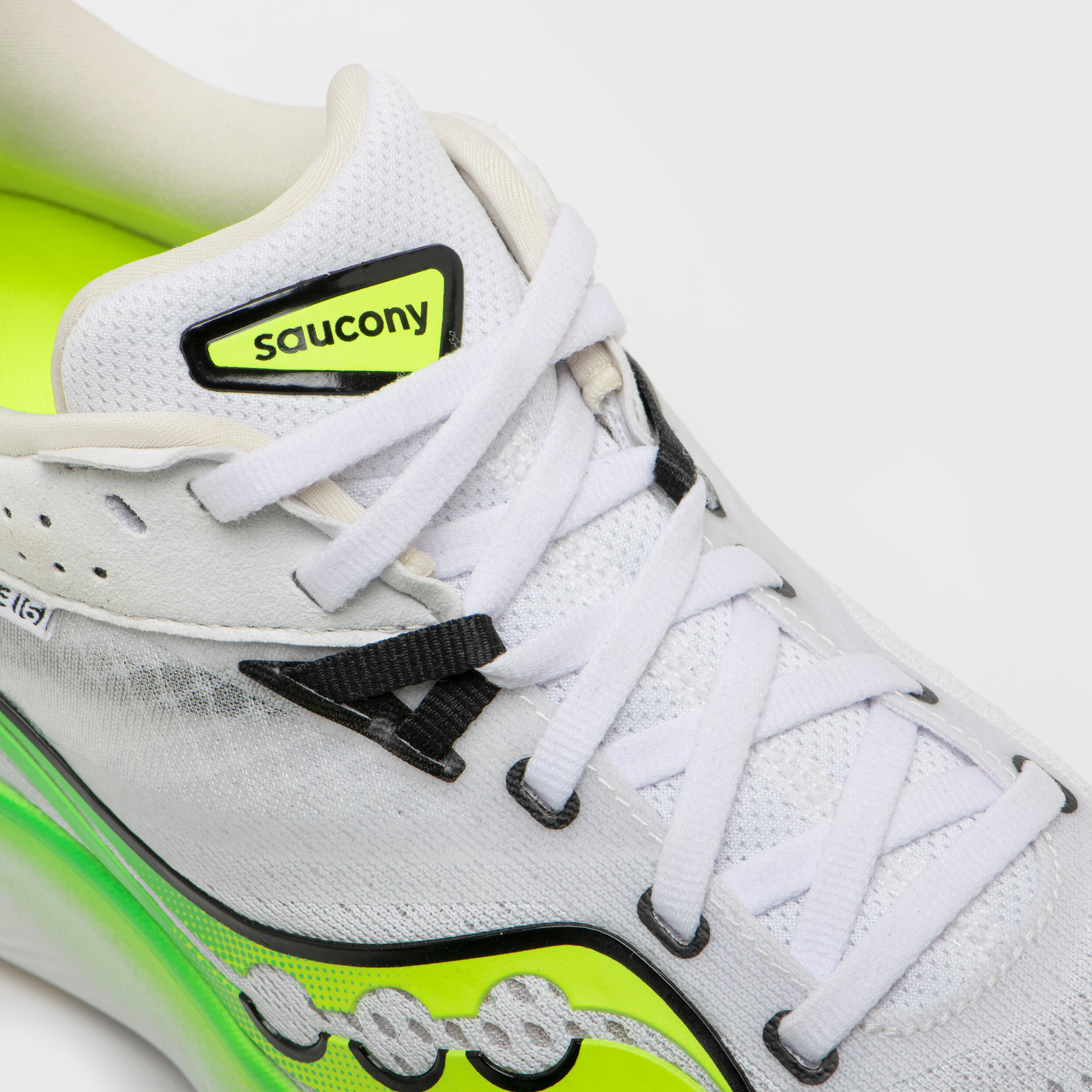 Chaussures running Homme - Saucony Ride 16 blanche verte AW23 7/8