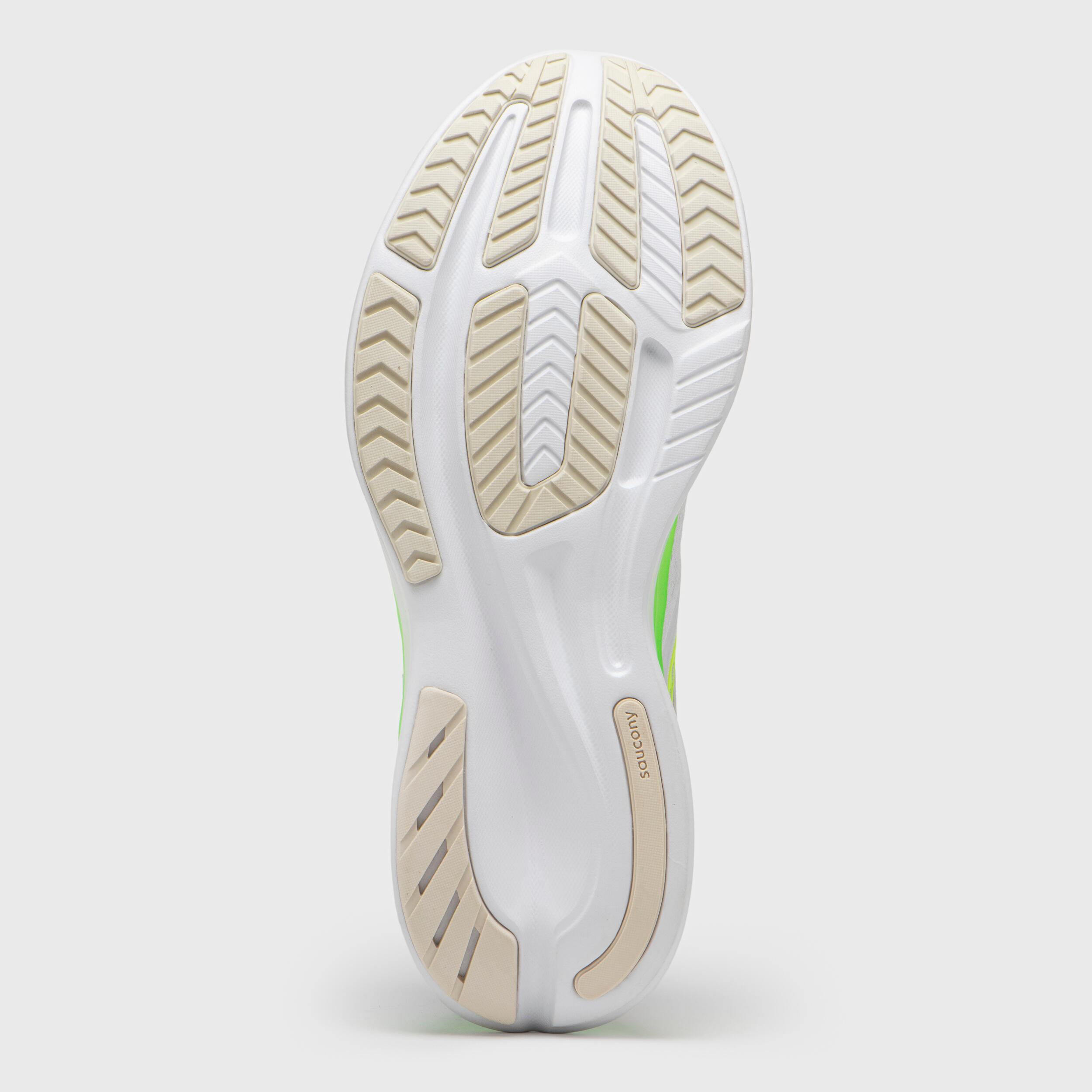 Chaussures running Homme - Saucony Ride 16 blanche verte AW23 4/8