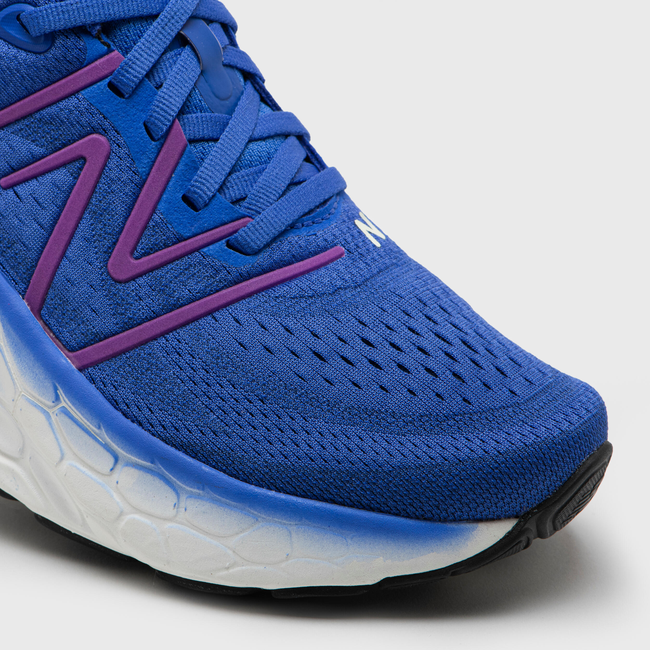 WOMEN'S NEW BALANCE MORE V4 RUNNING SHOES - DARK BLUE 7/7