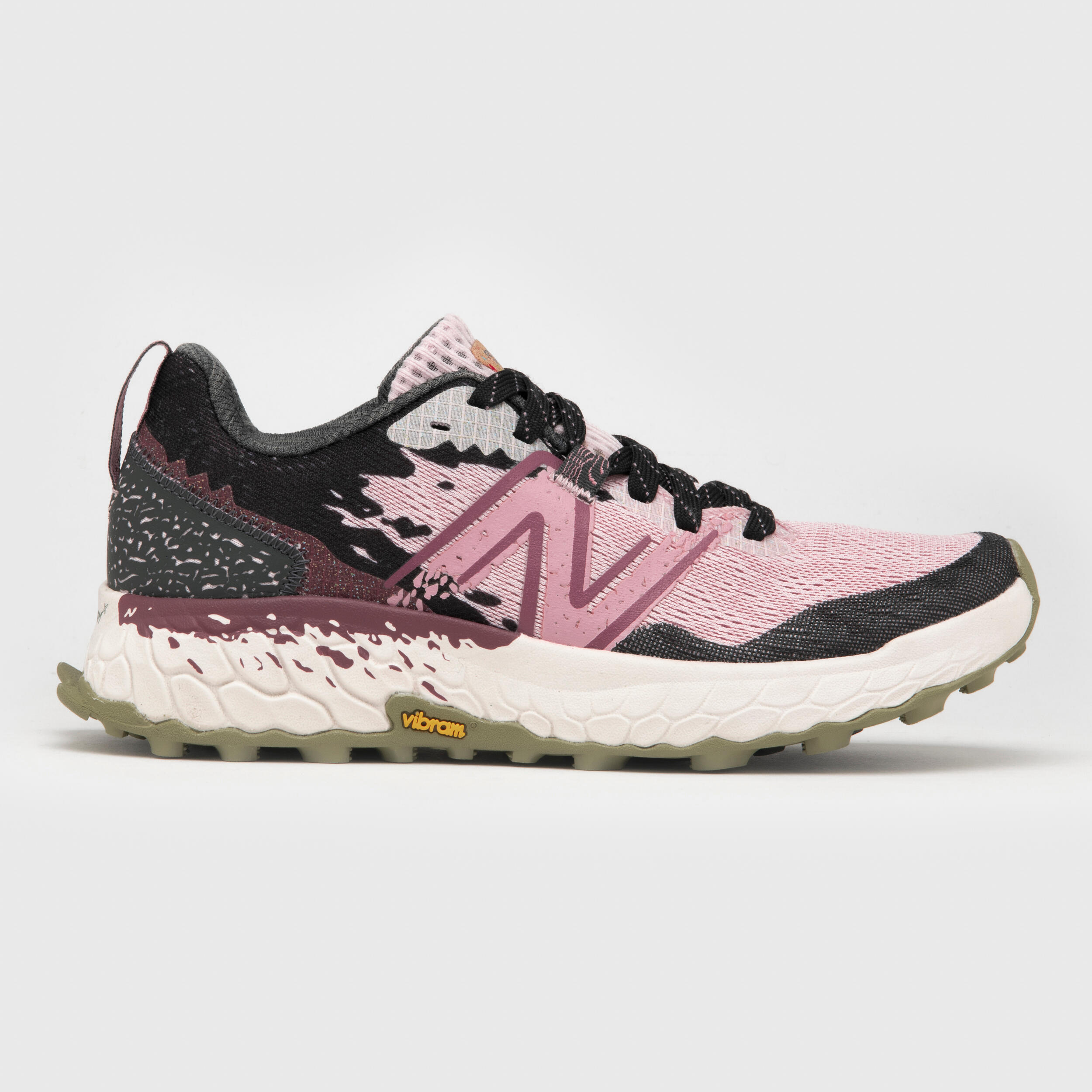 WOMEN'S NEW BALANCE HIERRO V7 TRAIL RUNNING SHOES - STONE PINK 4/10