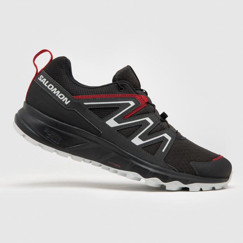 Scarpe trail uomo Salomon SUPERA TRAIL 2 nero-rosso