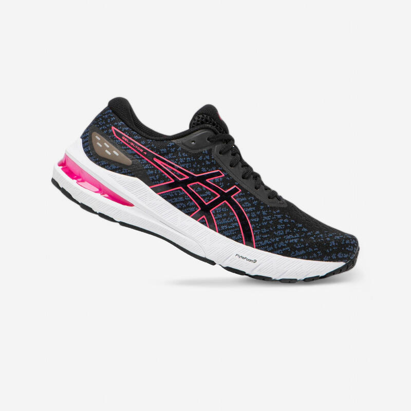 CHAUSSURES DE RUNNING FEMME - GEL-GLYDE 4 F NOIR ROSE