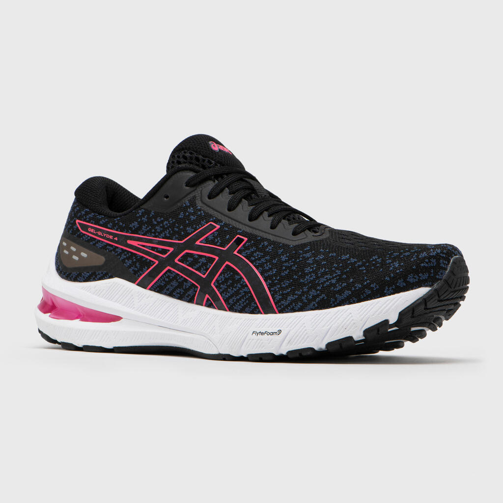 ДАМСКИ ОБУВКИ ЗА БЯГАНЕ ASICS GEL GLYDE 4, ЧЕРНО/РОЗОВО