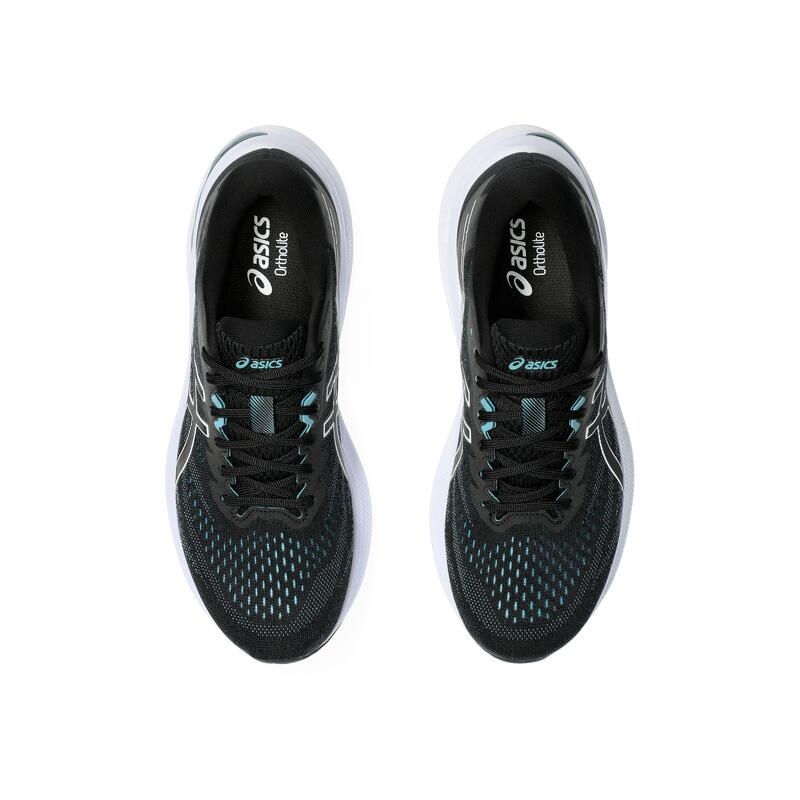Chaussures running femme - Asics Gel Roadmiles W noire et blanche AW23