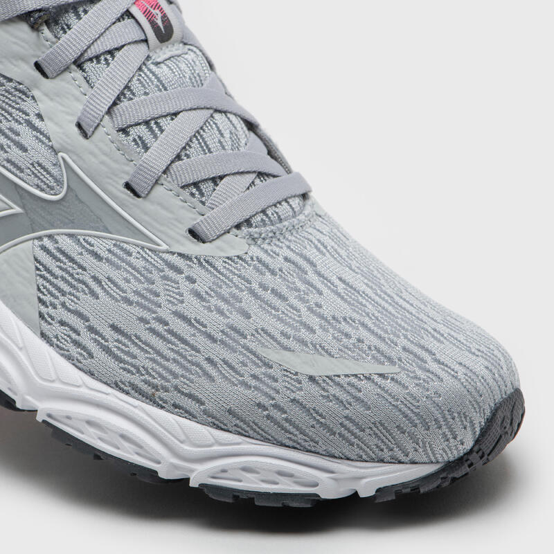 Calçado de Corrida Mulher Mizuno Wave Prodigy 5 Pérola/Branco/Rosa