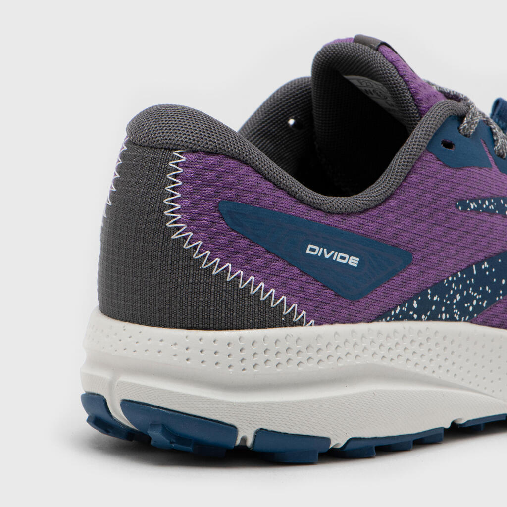 Women's Trail Running Shoes - Brooks Divide 4 Purple/Navy