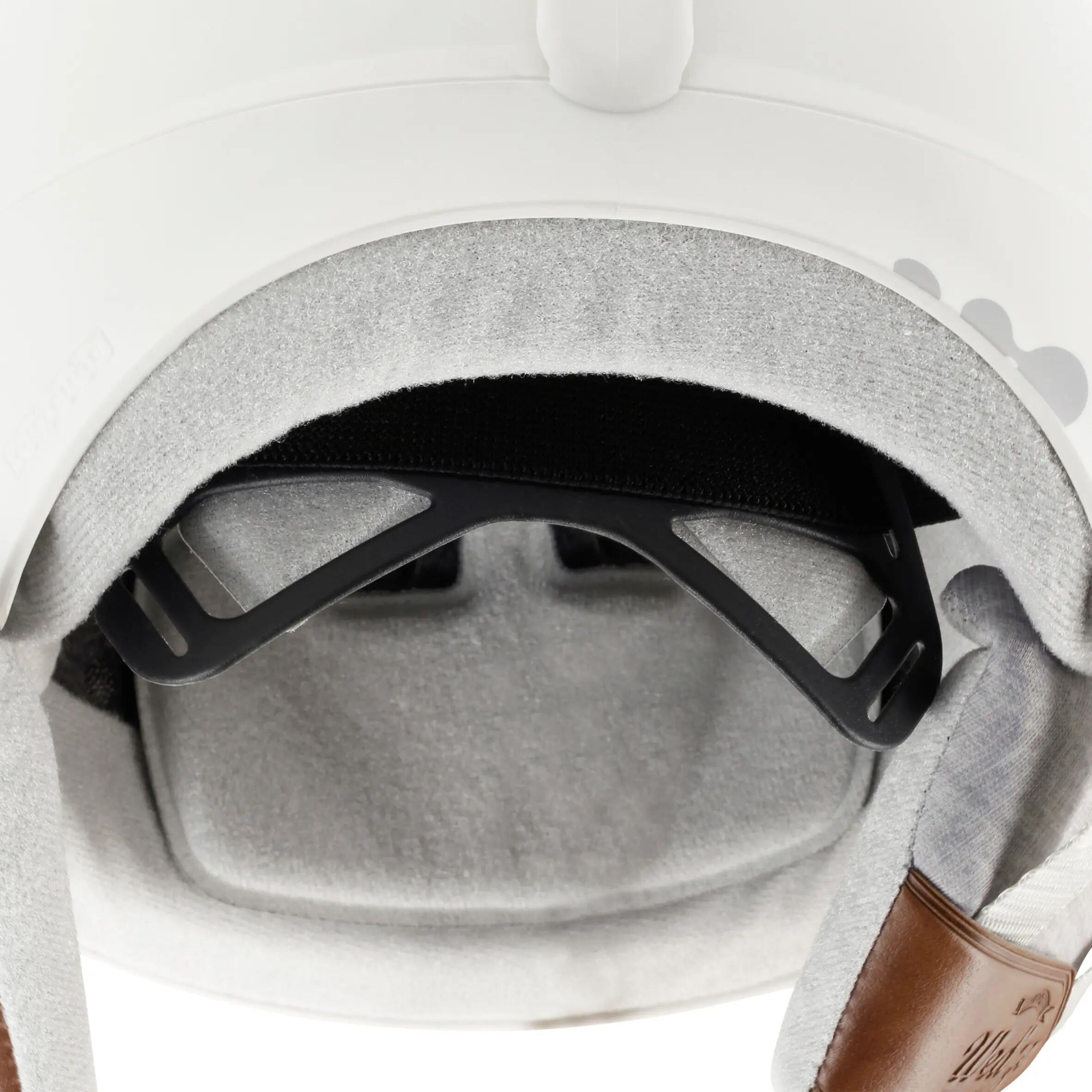 Wed'ze Feel 300 Children's Skiing and Snowboarding Helmet - White-15 8/14