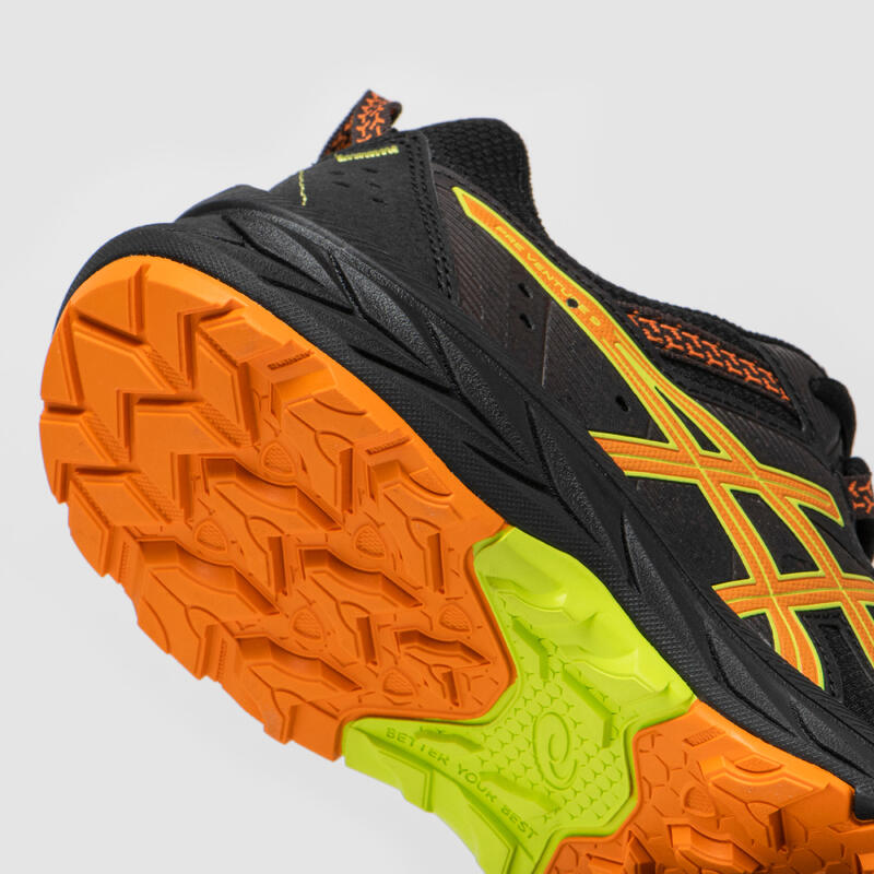 Scarpe running bambino Asics PRE VENTURE 9 nero-arancione