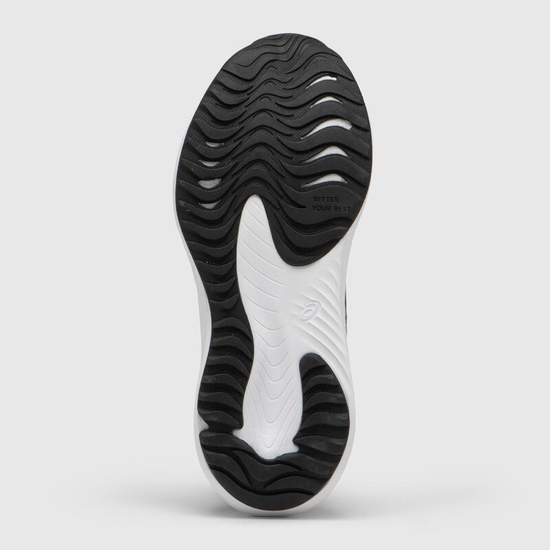 black and pink asics