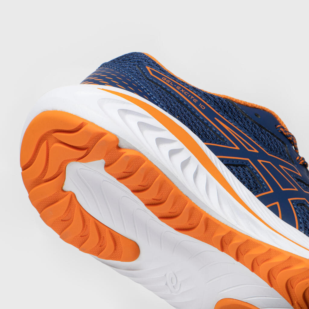 BOYS' ASICS GEL EXCITE 10 RUNNING SHOES - BLUE ORANGE