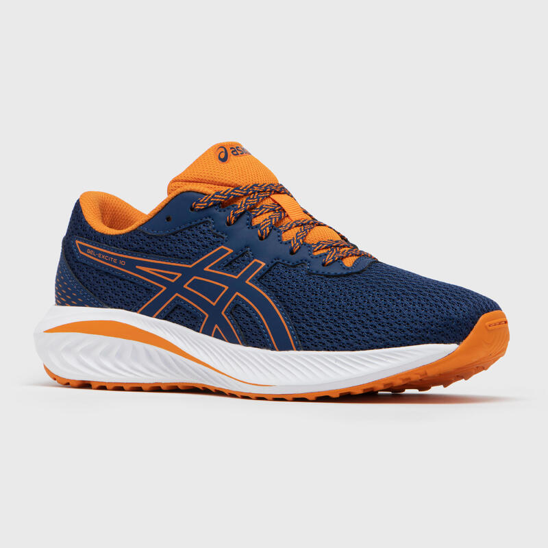 CHAUSSURES DE RUNNING GARCON ASICS GEL EXCITE 10 BLEU ORANGE