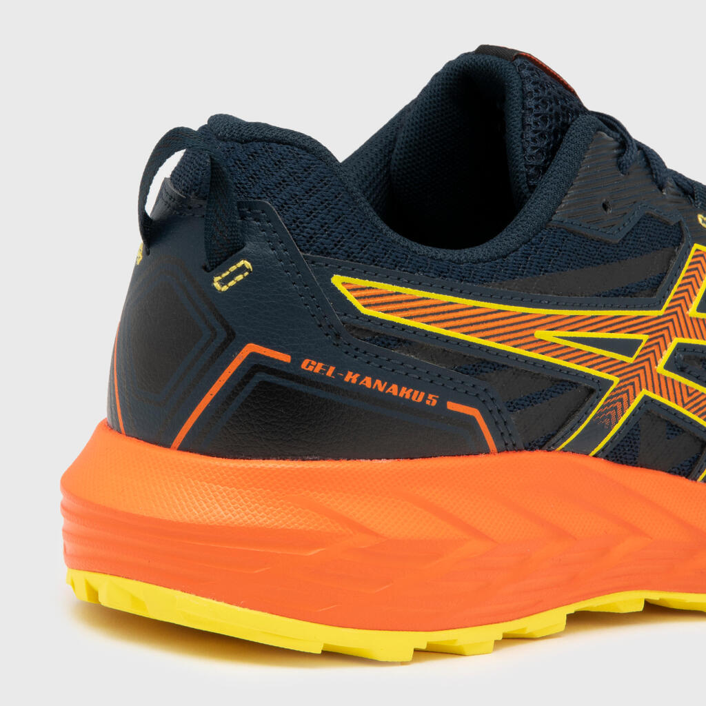 Vīriešu taku skriešanas apavi “Asics Gel Kanaku 5”, zili/oranži