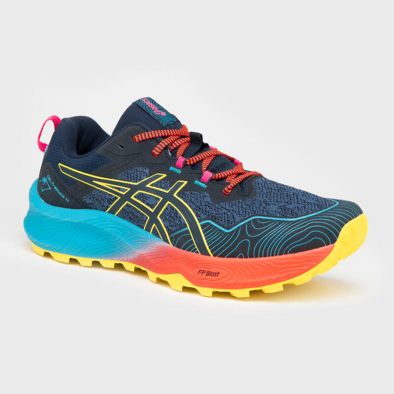 Trailrunningschuhe Herren Asics - Gel Trabuco 11 blau