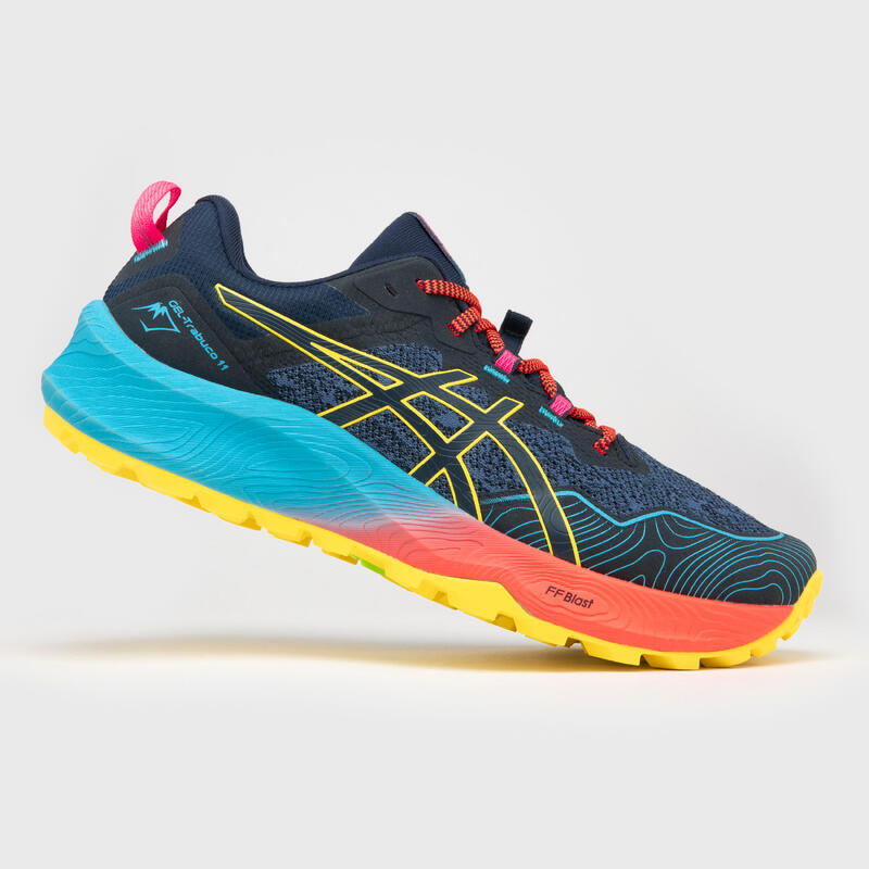 Zapatillas de voleibol Mujer Asics Gel Spike 4 blanco, azul y