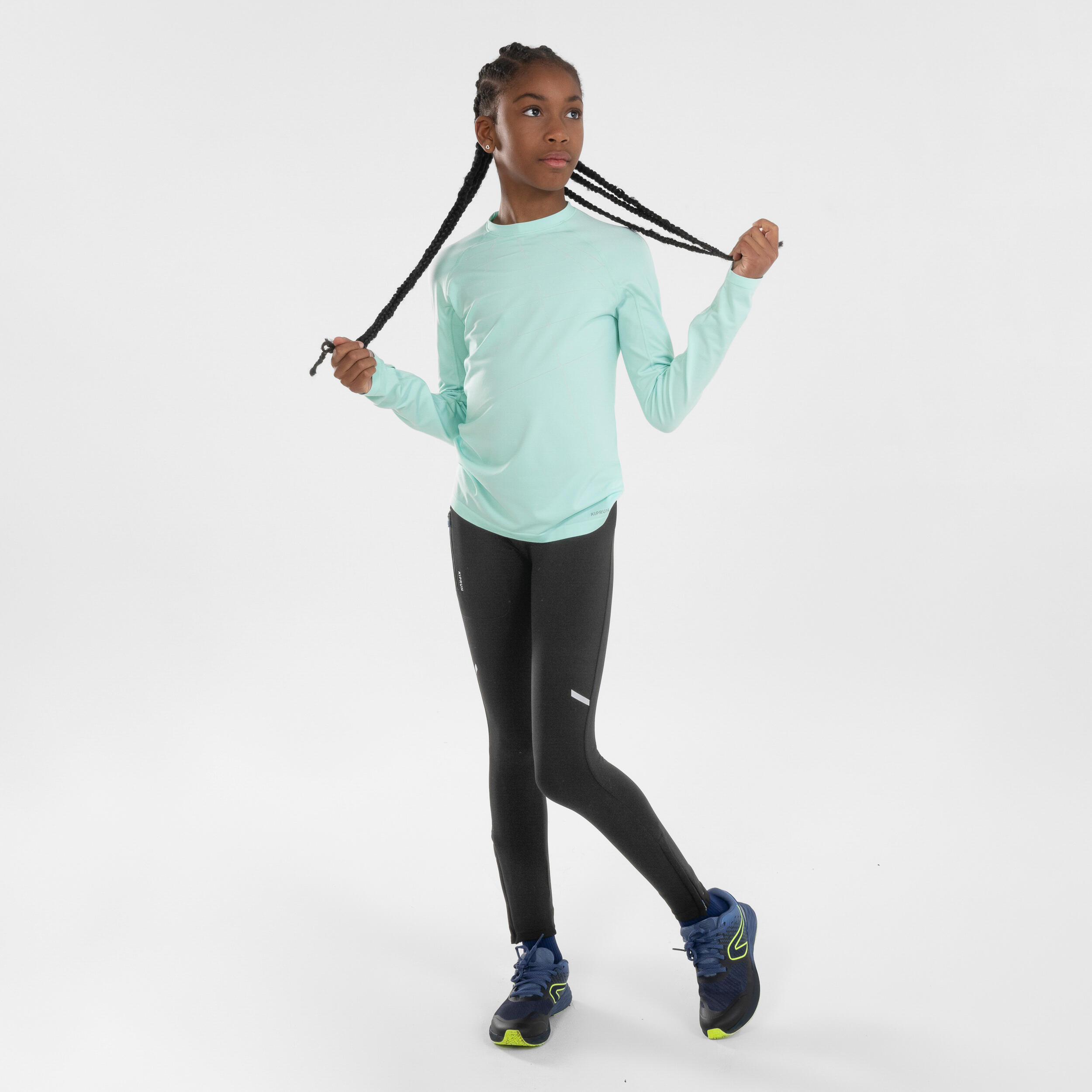 Camiseta T rmica Atletismo AT 500 Skincare Ni a Manga Larga