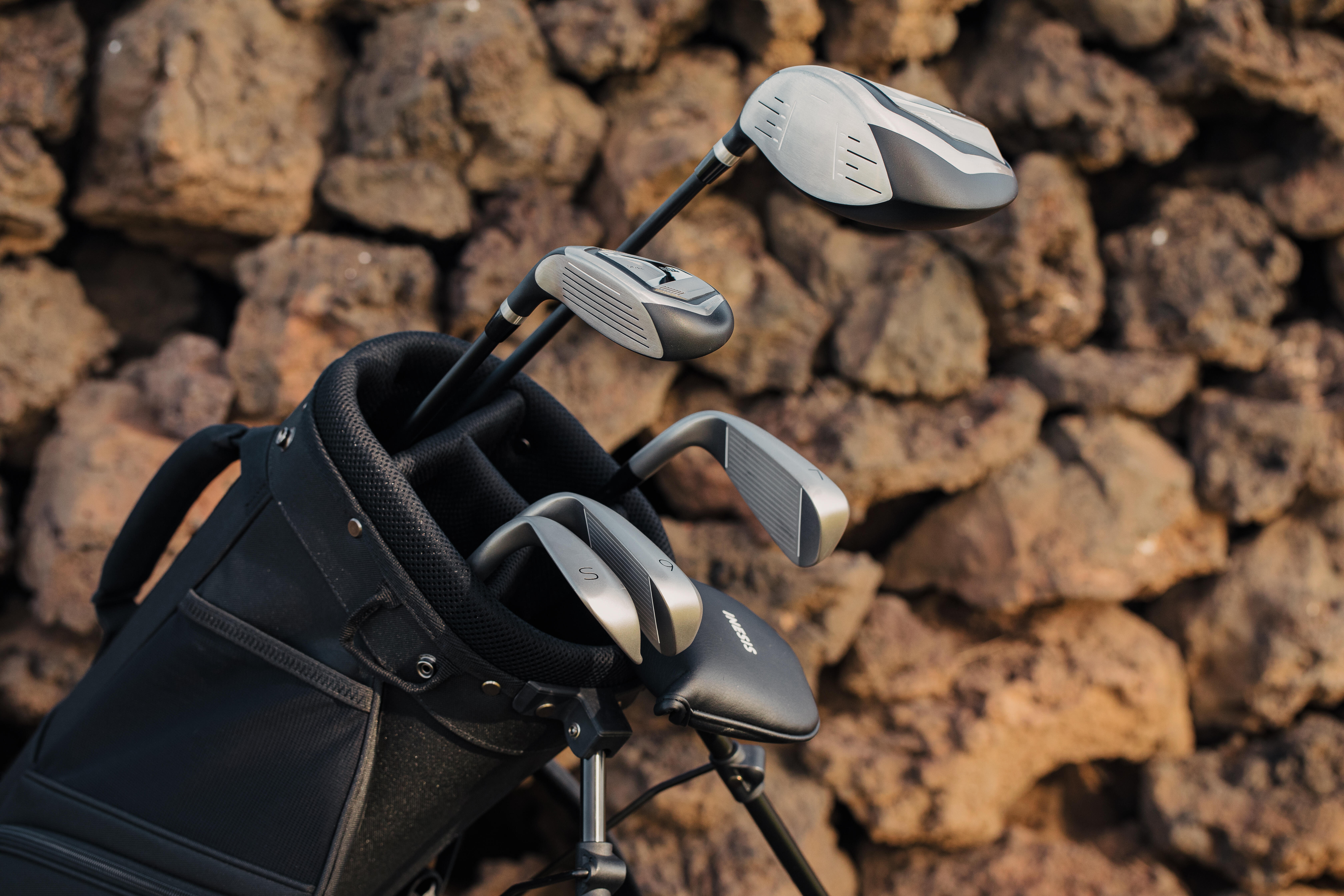 LH Half Set 6 Golf Clubs - Inesis 100 Graphite - INESIS